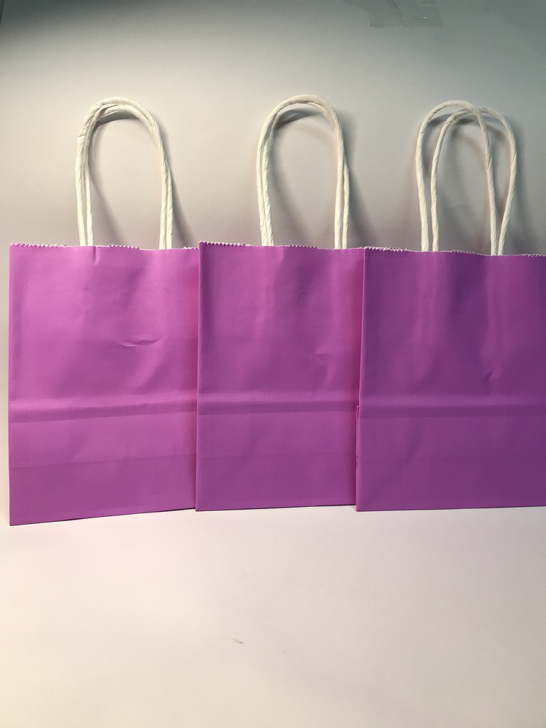 TF-7994 BOLSA KRAFT MINI "12X15X6" CM LILA