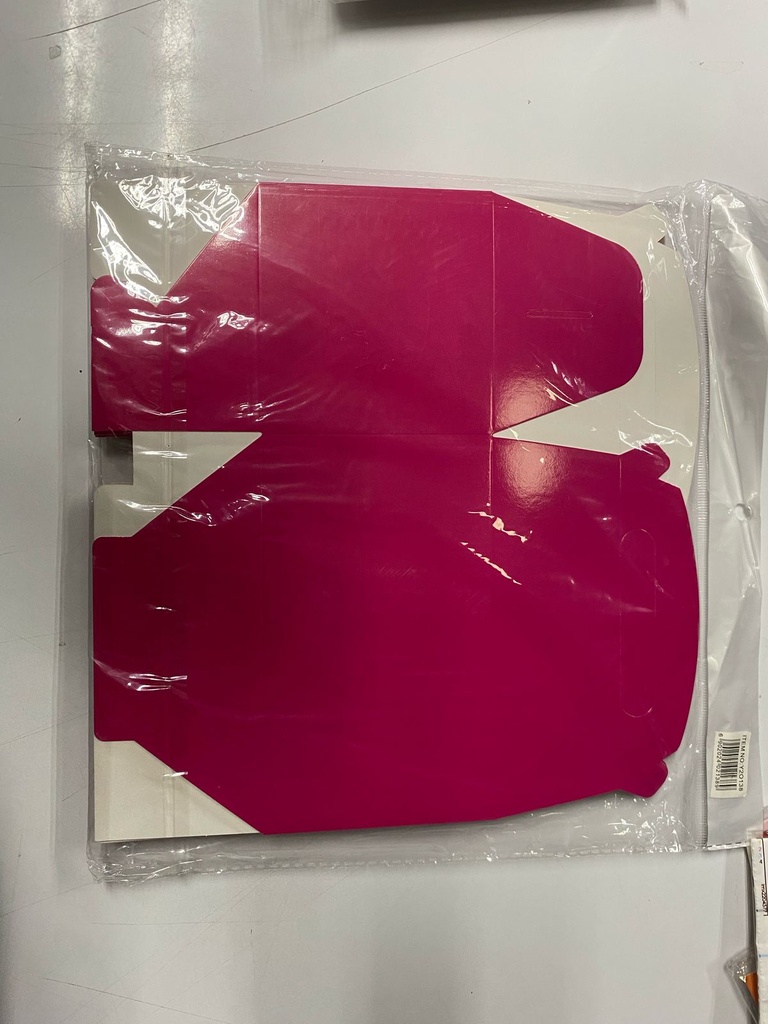 CAJITA DULCES 12 PCS/BOLSA 17.3x9.91cm FUCSIA