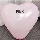 Globo Corazon Color Pastel 50 piezas/bolsa 10"