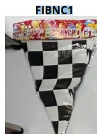 Banners de cumpleaños 1 pieza 20x28.5cm