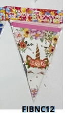 Banners de cumpleaños 1 pieza 20x28.5cm