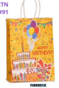 BOLSAS DE REGALO KRAFT PEQUEÑAS 20 PIEZAS/BOLSA 21x15x8cm