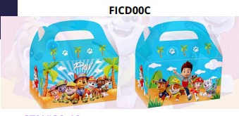 CAJITA DULCES 12 PCS/BOLSA 17.3x9.91cm