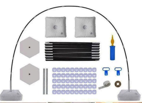 ARCO PARA GLOBOS/GUIRNALDAS AJUSTABLE 2.7x3m
