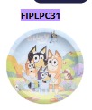 Platos para Cumpleaños 10 piezas 7" BLUEY