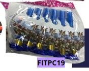 Trompetitas para cumpleaños 6 piezas