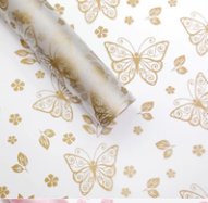 Papel Coreano paquete de 20 pliegos 57x57 cmDORADO