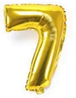 Globos Dorado Números de 40 pulgadas