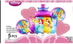 SET GLOBOS 5 PIEZAS