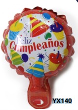 Globos de 5 Pulgadas Frase FELIZ CUMPLEAÑOS