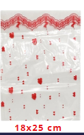 [TF-5066] Bolsa Celofán Corazón 18x25 100 pcs