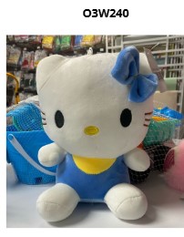 [O3W240] O3W240 PELUCHE HELLO KITTY 25CM
