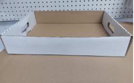 [PYM-000258] BANDEJA BLANCA KRAFT 40X30