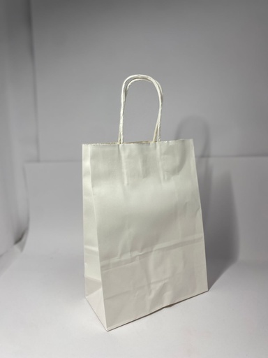 [TF-7991] TF-7991 BOLSA KRAFT MINI "12X15X6" CM BLANCO