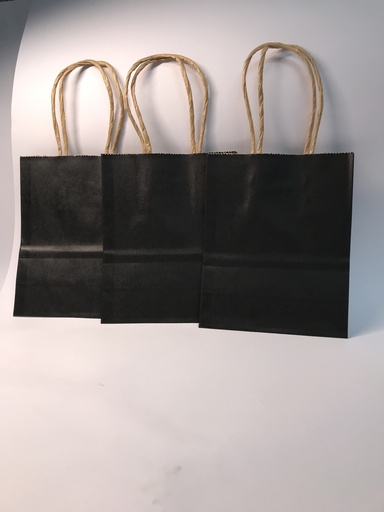 [TF-7992] TF-7992 BOLSA KRAFT MINI "12X15X6" CM NEGRO