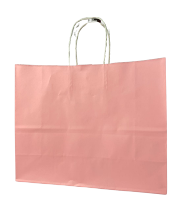 [TF-8052] TF-8052 BOLSA KRAFT "M' HORIZONTAL ROSADA