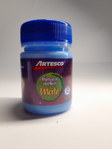[37-15050003] PINTURA ACRILICA MATTE 30ML CELESTE ARTESCO