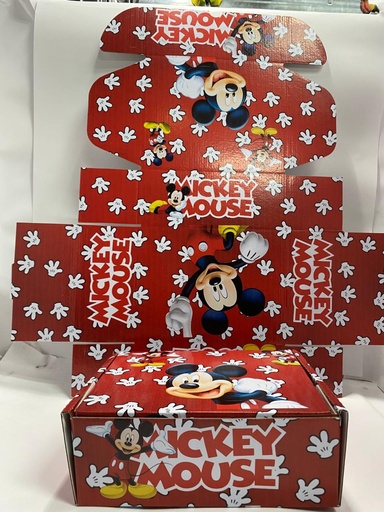 [RT-033] CAJA CORRUGADA DE PERSONAJES MICKEY