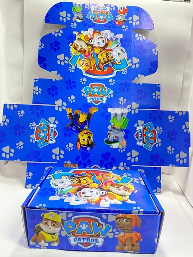 [RT-033] CAJA CORRUGADA DE PERSONAJES PAW PATROL