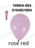 [100MA-004] Globos Pastel 100 piezas/bolsa 5"
