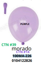 [100MA-226] Globos Pastel 100 piezas/bolsa 12"