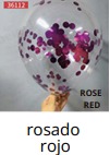 [50-36112] Globos con confeti 50 piezas/bolsa 12"