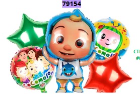 [79154] SET GLOBOS 5 PIEZAS