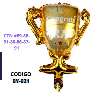 [BY-021] Globo TROFEO 65x72cm