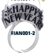 [FIAN001-2] Diadema de Año Nuevo