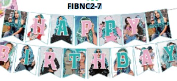 [FIBNC2-7] Banners de Cumpleaños 1 pieza