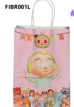 [FIBR001L] BOLSAS DE REGALO KRAFT PEQUEÑAS 20 PIEZAS/BOLSA 21x15x8cm