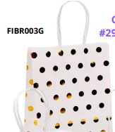 [FIBR003G] BOLSAS DE REGALO KRAFT GRANDE 20 PIEZAS/BOLSA 32x26x12cm