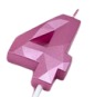 [FICND001-4] CANDELAS ROSADO DE NUMEROS 7cm