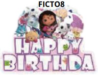 [FICTO8] Cake Topper