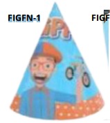 [FIGFN-1] Gorritos de Cumpleaños 6 piezas