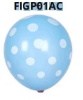 [FIGP01AC] Globos DE LUNARES 50 piezas/bolsa 12"