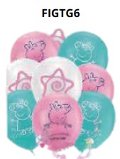 [FIGTG6] Globos Temáticos 16 piezas 12"