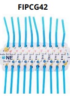 [FIPCG42] Pajillas para Cumpleaños 6 piezas 7x26cm