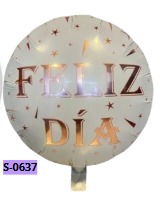 [S-0637] Globos de 18 pulgadas Frases