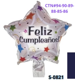 [S-0821] Globos 6 pulgadas