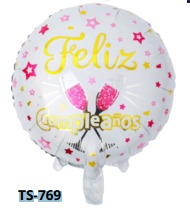 [TS-769] Globos de 18 pulgadas Frases