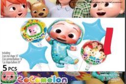 [TZ-K5073] SET GLOBOS 5 PIEZAS