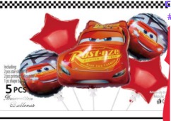 [TZ-K5085] SET GLOBOS 5 PIEZAS