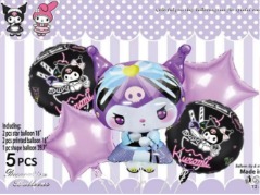 [TZ-K5177] SET GLOBOS 5 PIEZAS