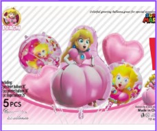 [TZ-K5184] SET GLOBOS 5 PIEZAS