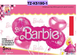 [TZ-K5190-1] SET GLOBOS 5 PIEZAS