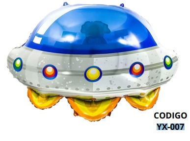 [YX-007] Globo NAVE ESPACIAL 25 pulgadas