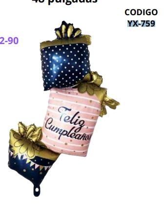[YX-759] Globo REGALOS 48 pulgadas