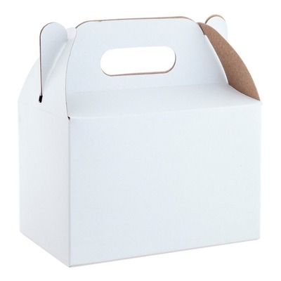 CAJA LONCHERITA MATTE BLANCA