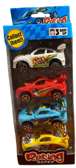 JUGUETE SET DE 4 CARRITOS